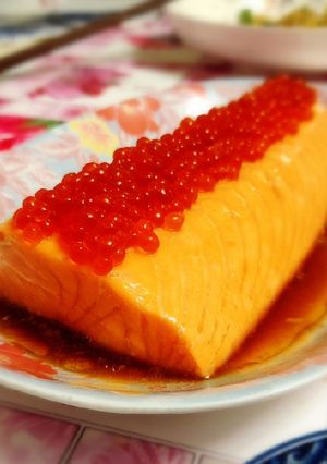 鮭魚籽舒肥鮭魚 的食譜成品照片