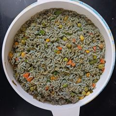 A picture of Blue rice.