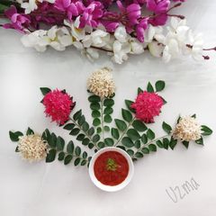 A picture of Chicken Flower Dumplings.