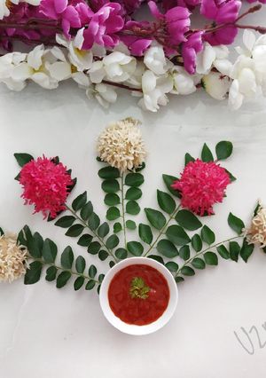 A picture of Chicken Flower Dumplings.