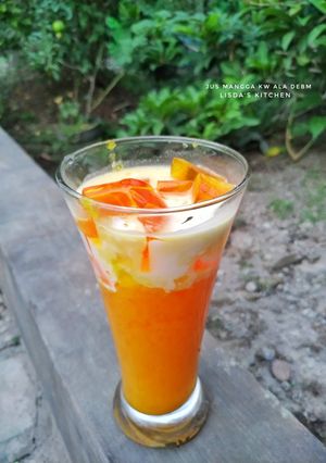 Foto resep Jus Mangga KW ala DEBM