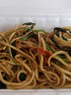 Foto resep Mie kangkung terasi