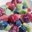 Cuenco de frutas con yogurt griego 😋