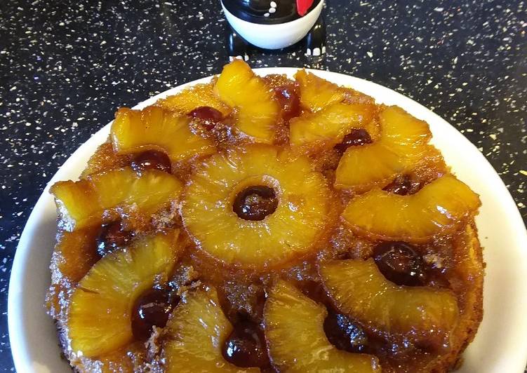 Recipe of Pineapple upside-down cake