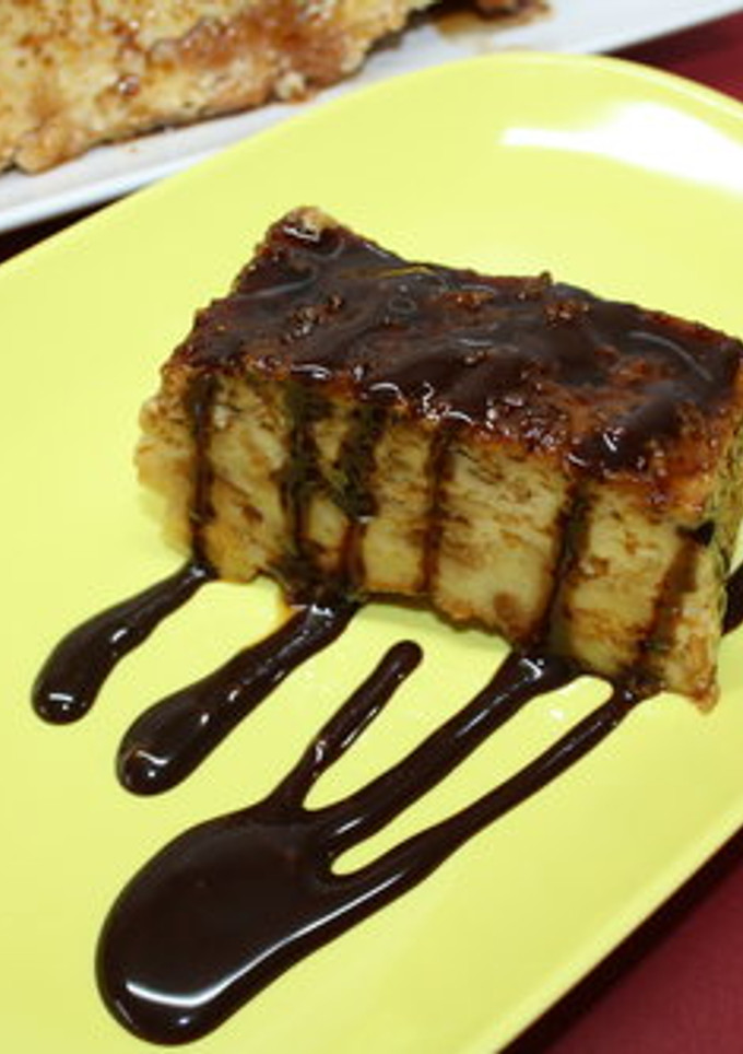 Una foto de Pudín o budín al microondas