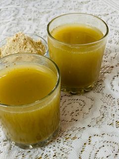 सत्तू का नमकीन शरबत (sattu ka namkeen sharbat recipe in Hindi) रेसिपी मुख्य फोटो