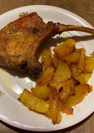“Véletlen vacsora: sült hús”… avagy tomahawk is 😁 recept fotója