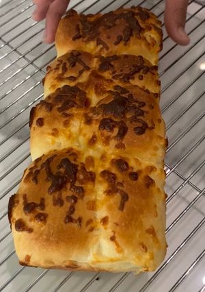 Foto resep Roti Sobek Keju (metode autolysis/overnight)