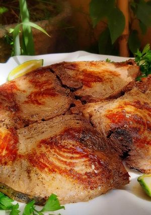 Une photo de Steak de thon grillé 🍋