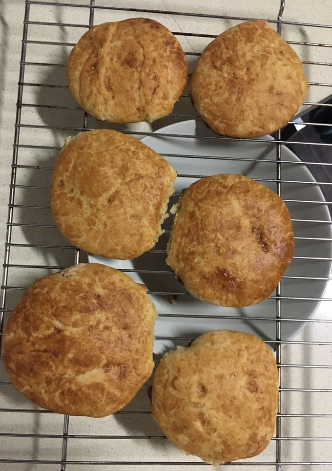 Una foto de Pan de hamburguesa sin gluten