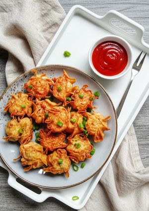 Foto resep Dimsum Goreng Kulit Pangsit