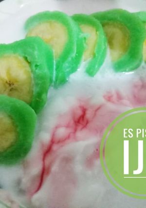 Foto resep 049. Es Pisang Ijo 🍨