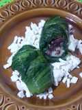 Rollè di indivia liscia su tartare di mozzarella