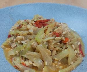 Masakan Populer Tumis Labu Siam + Tempe Mantul Banget Masakan Populer Tumis Labu Siam + Tempe Mantul Banget