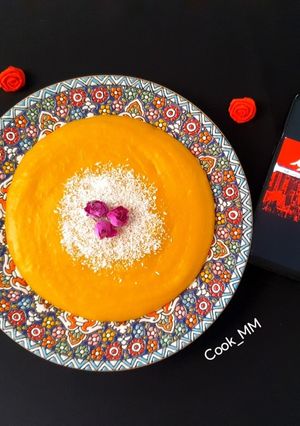 عکسی از دستور حلوا هویج خیرات سردار دلها