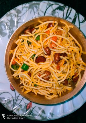 ভেজ চাউমিন (veg chowmein recipe in bengali) রেসিপির প্রধান ছবি