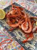 Gamba roja plancha