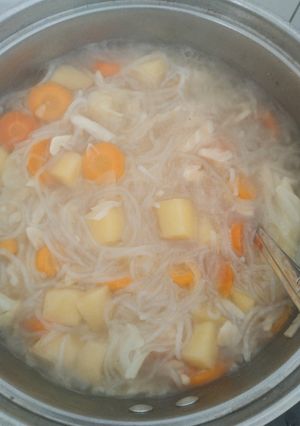 Foto resep Sop Bihun Sayur