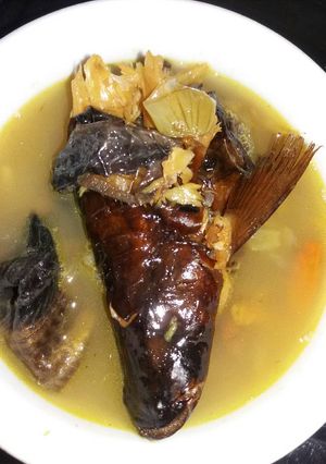 Foto resep Pindang Palembang Ikan Lais asap
