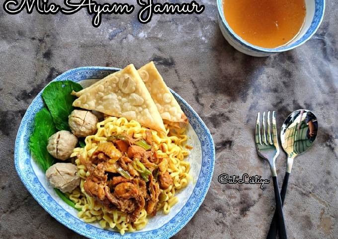 Cara bikin Mie Ayam Jamur Cara bikin Mie Ayam Jamur
