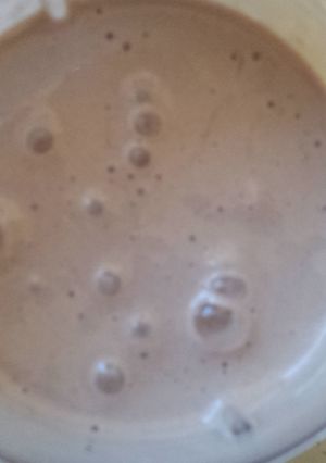 A picture of Chocolate banana shake.