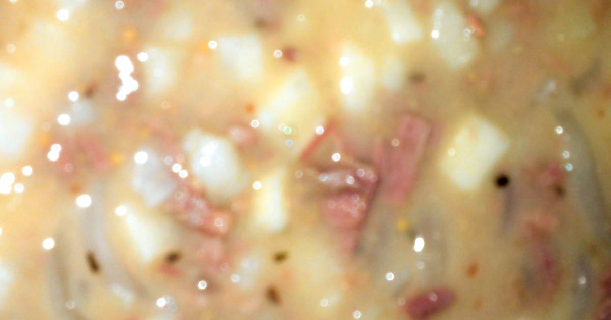 Corned Beef and Potato Chowder Recipe by KookinQueen Cookpad