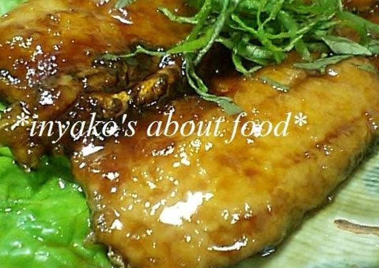 Recipe of Quick Sardine Kabayaki