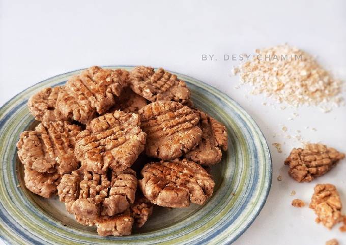 Oat Chocolate Cookies Teflon