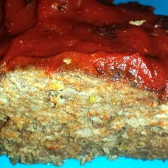 A picture of Ray's' Italian BBQ Style Meatloaf.