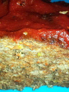 A picture of Ray's' Italian BBQ Style Meatloaf.