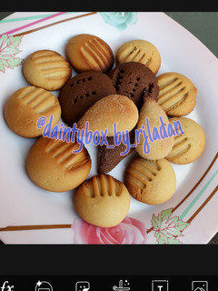 A picture of Butter cookies.