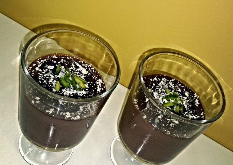 Simple Way to Make Super Quick Homemade Healthy chocolate pudding