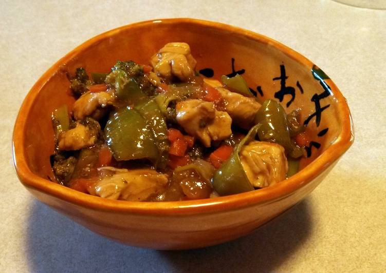 Recipe of Any-night-of-the-week Honey-Glazes Chicken Stir Fry