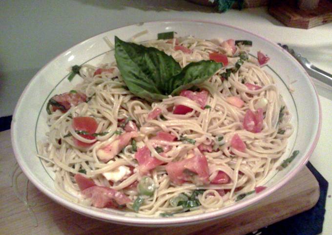Summer almost no cook pasta .Easy! recipe main photo