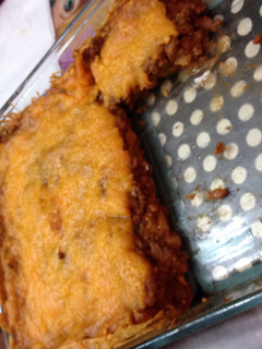 A picture of Mexican Lasagna Casserole.