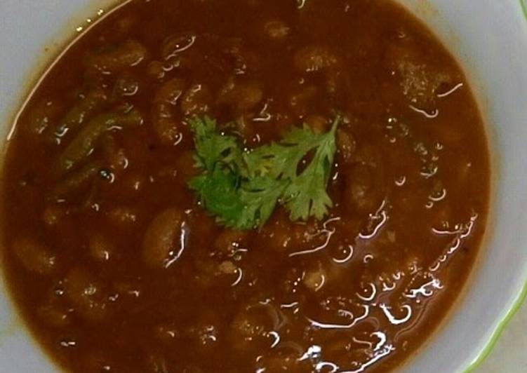 Rajma Chawal (kidney beans curry)