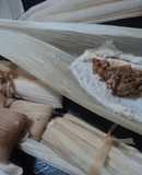 Tamales navideños envueltos de lo que hay, estilo campirano