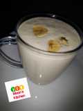 Banana and coconut smoothie