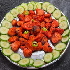 Authentic Tandoori Chicken Tikka in Air Fryer: A picture of Authentic Tandoori Chicken Tikka in Air Fryer:.