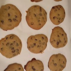 A picture of Soft and Chewy Chocolate Chip Cookies.