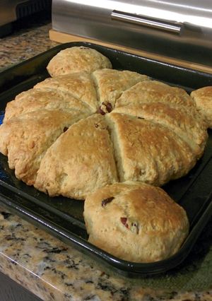 A picture of Blueberry Streusel Scones Recipe.