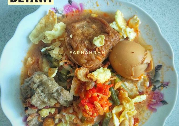 Ketupat Sayur Betawi Komplit