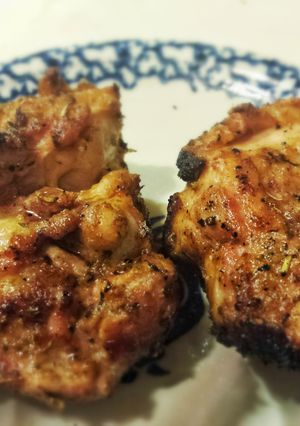 A picture of Grilled Chicken in Olive Oil Marinade.
