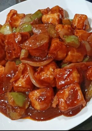 चीज़ चिली (cheese chilli recipe in Hindi) रेसिपी मुख्य फोटो
