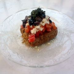 A picture of Cretan Ntakos.
