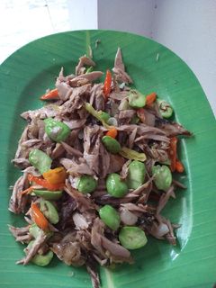 Foto resep Tumis tongkol suwir pete