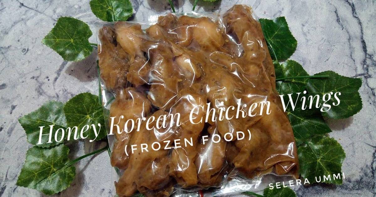 Resep Honey Korean Chicken Wings (Frozen Food) oleh Selera Ummi Cookpad