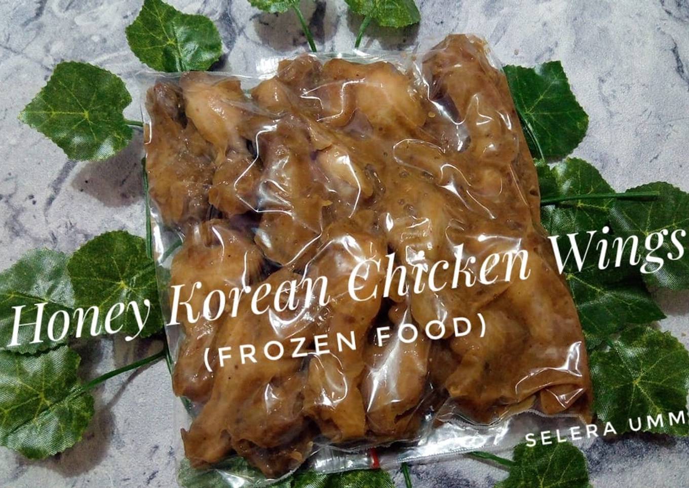 Honey Korean Chicken Wings (Frozen Food)