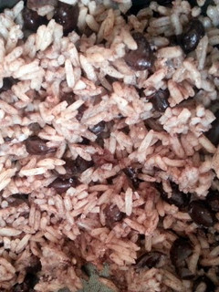 A picture of Lazy day Black Beans and Rice.
