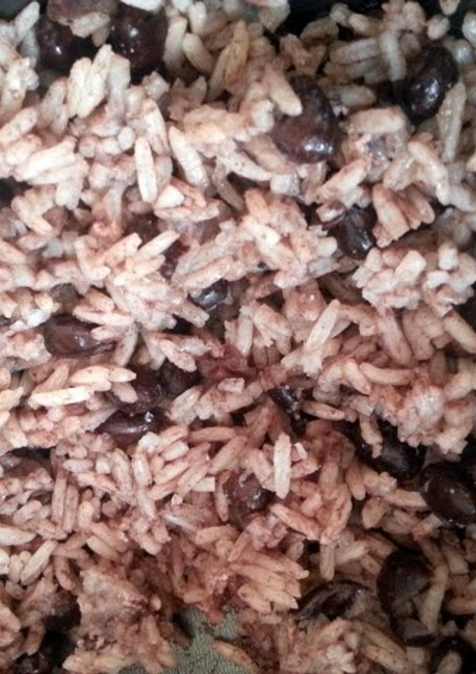 A picture of Lazy day Black Beans and Rice.